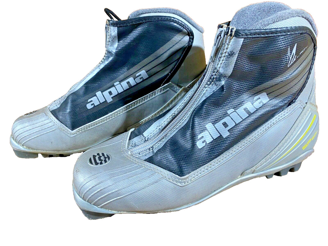 Alpina SP20L Nordic Cross Country Ski Boots Size EU38 US7 for NNN