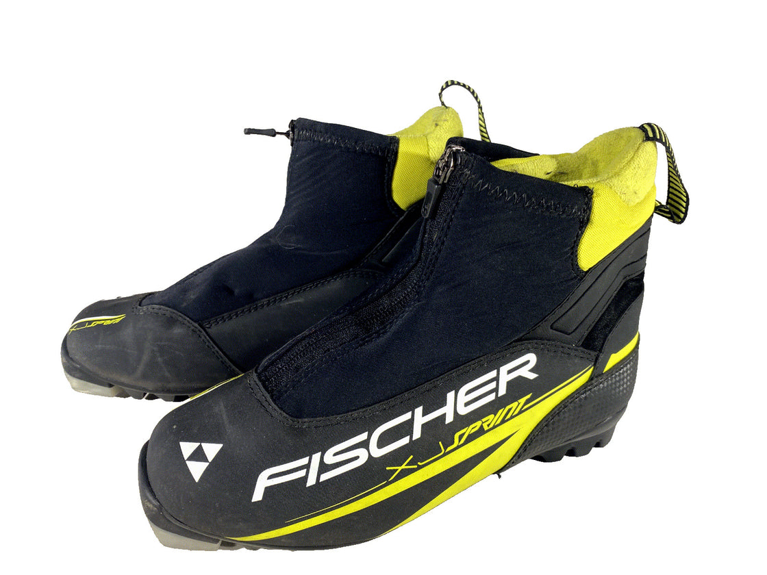 Fischer XJ Sprint Classic Nordic Cross Country Ski Boots Size EU39 US7 NNN