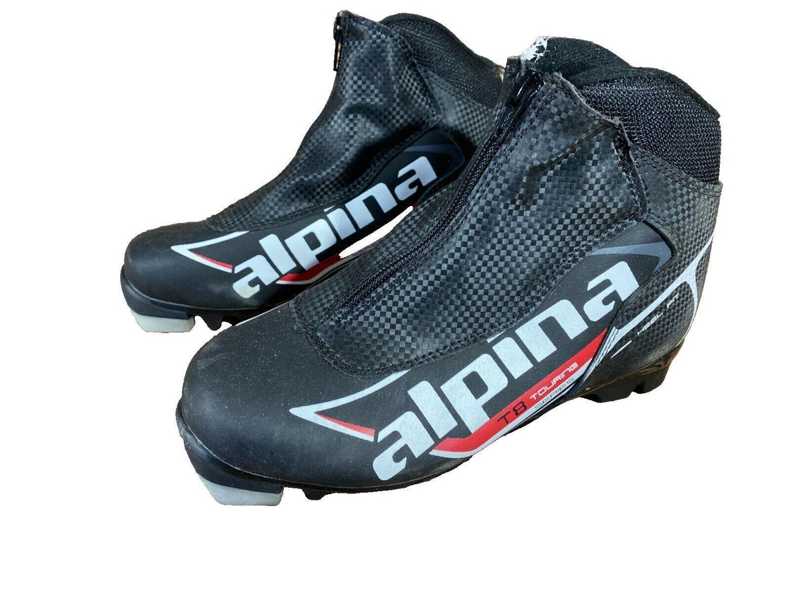 Alpina T8 Touring Nordic Cross Country Ski Boots Size EU36 US4.5 NNN