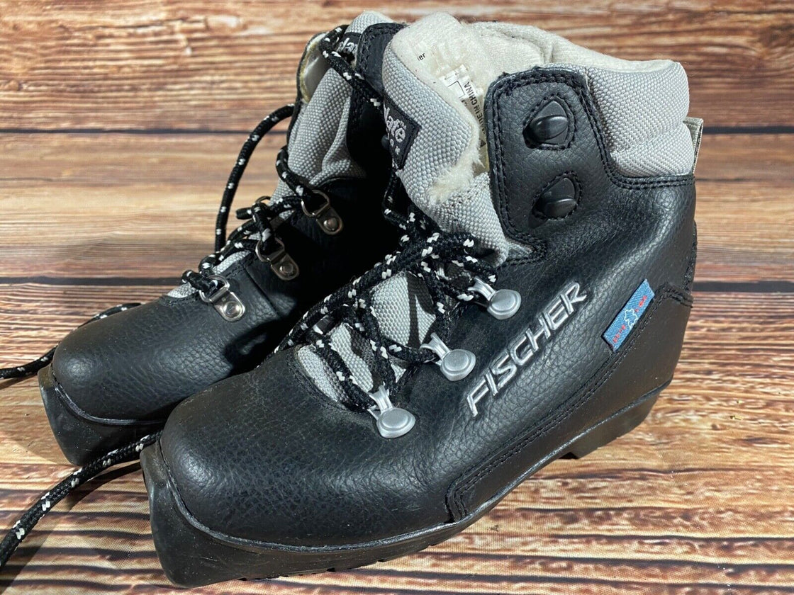 Fischer Kids Nordic Cross Country Ski Boots Size EU31 US12.5 SNS Profil F-509