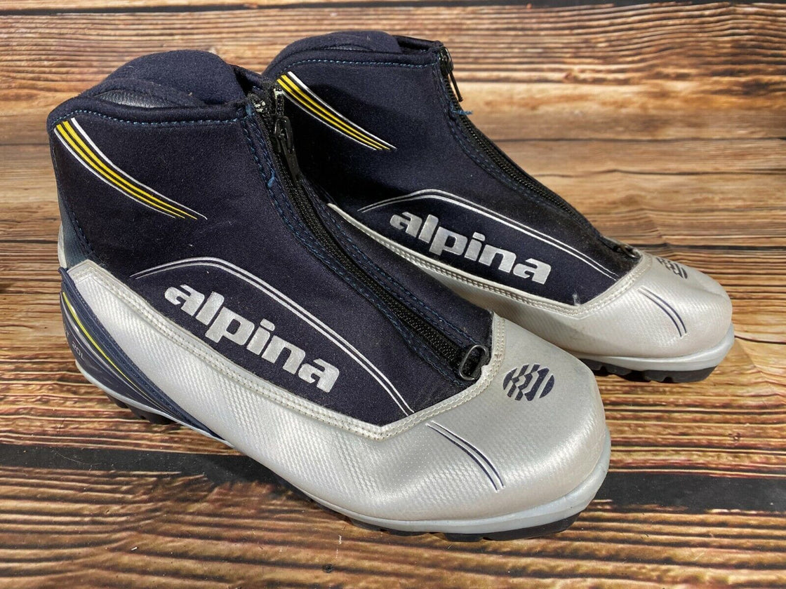 Alpina ST20L Cross Country Ski Boots Classic Size EU39 US7 NNN Rottefella