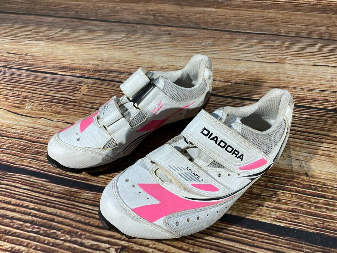 DIADORA Escape 2 Cycling MTB Shoes Mountain Biking Boots Ladies Size EU40