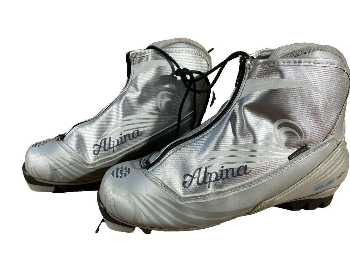 Alpina Eve28G Nordic Cross Country Ski Boots Size EU39 US7 NNN 1004