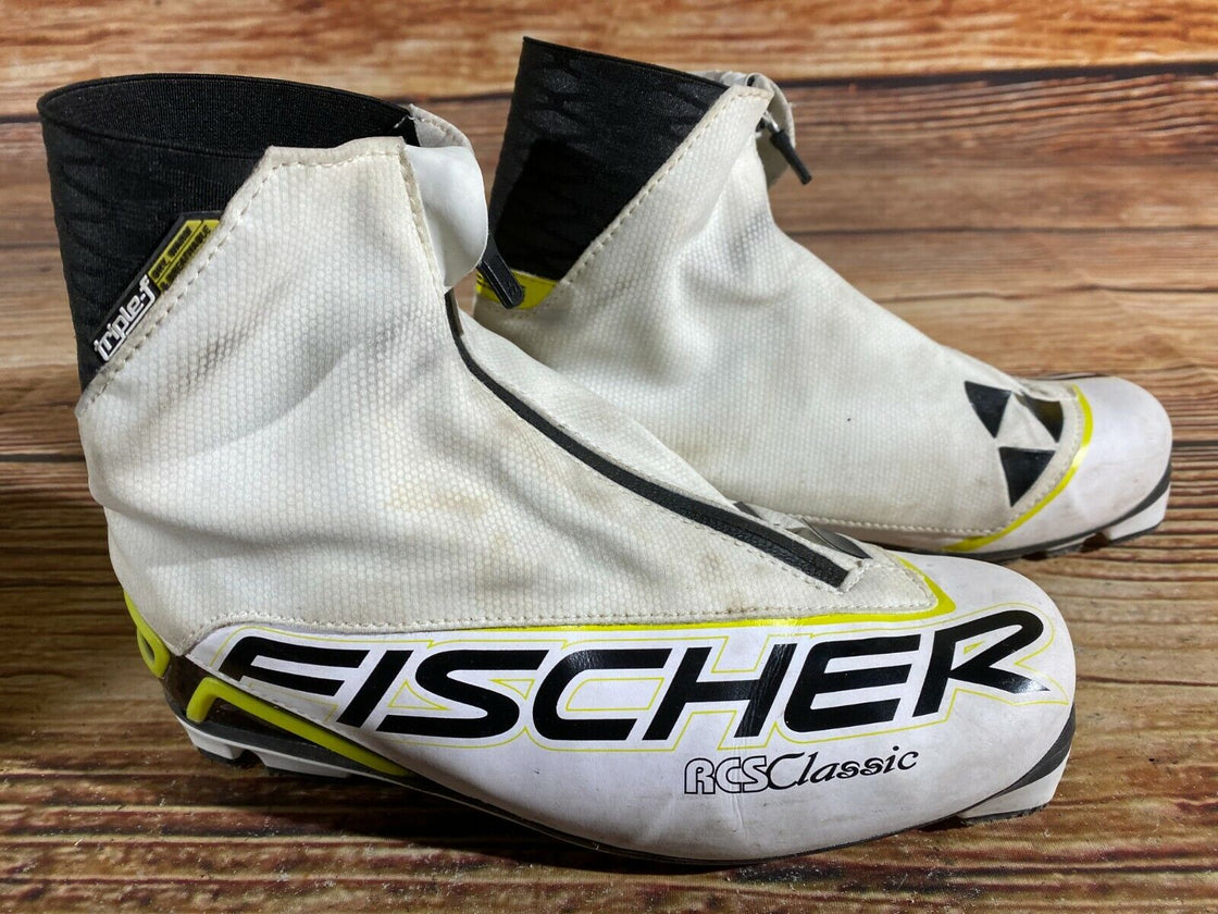 Fischer RCS Classic Nordic Cross Country Ski Boots Size EU36 US4.5 for NNN