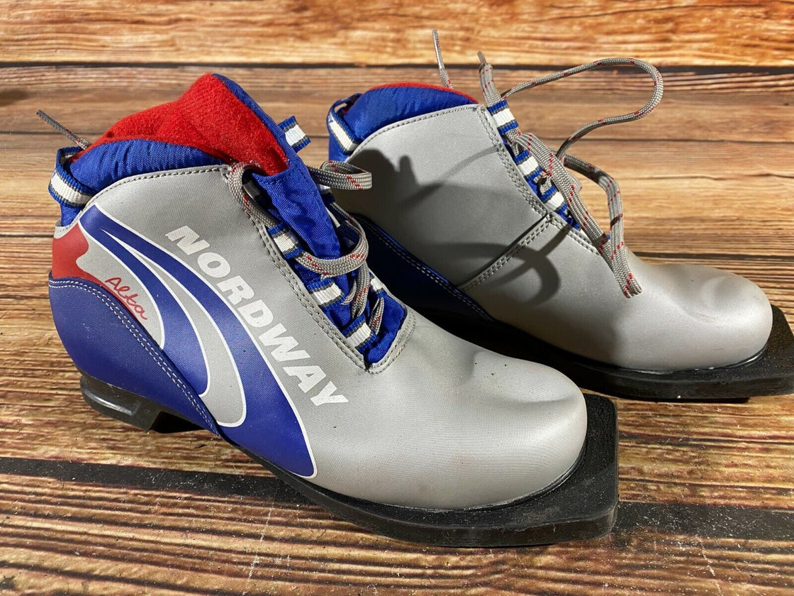 Nord Way Alta Retro Vintage Nordic Norm Ski Boots Size EU37 US5 NN 75mm