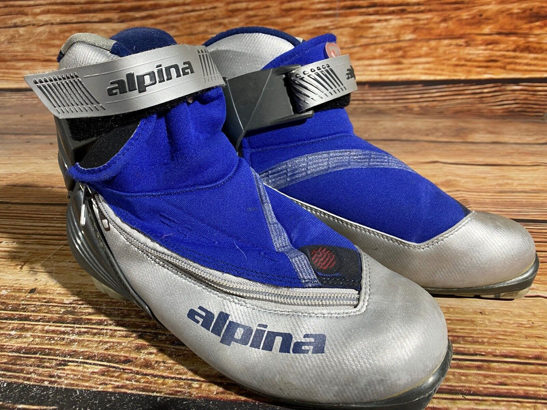 Alpina SP25 Nordic Cross Country Ski Boots Size EU39 US7 for NNN