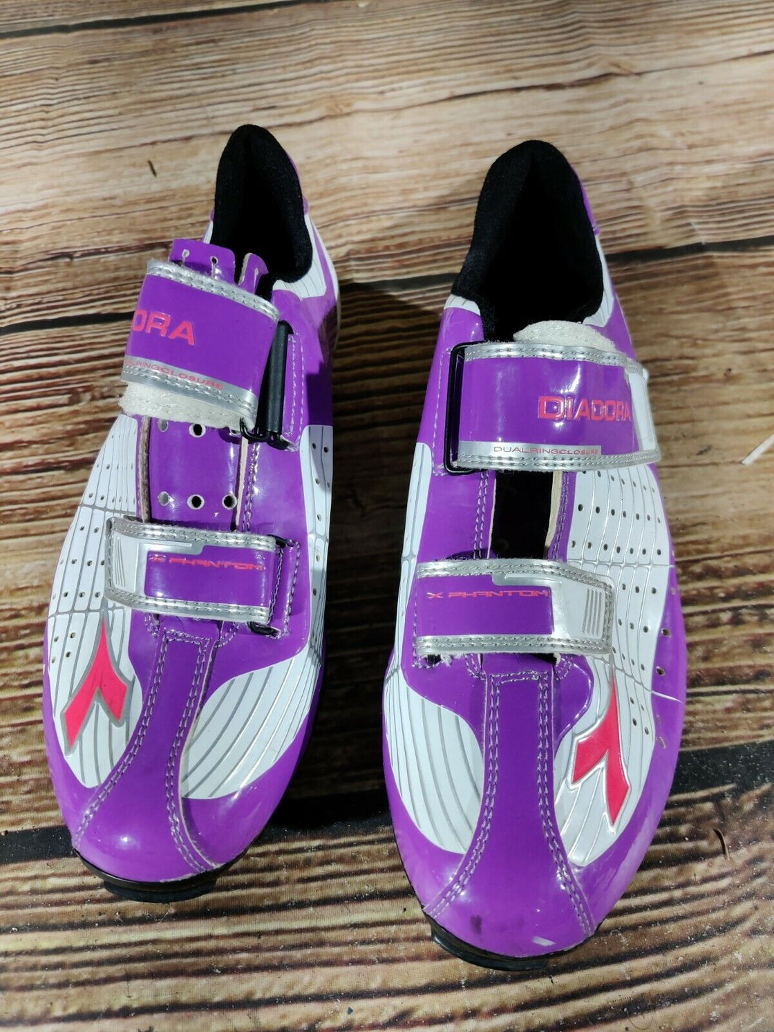 DIADORA Phantom Cycling MTB Shoes Mountain Bike Boots 2 Bolts Ladies EU40 US8.5