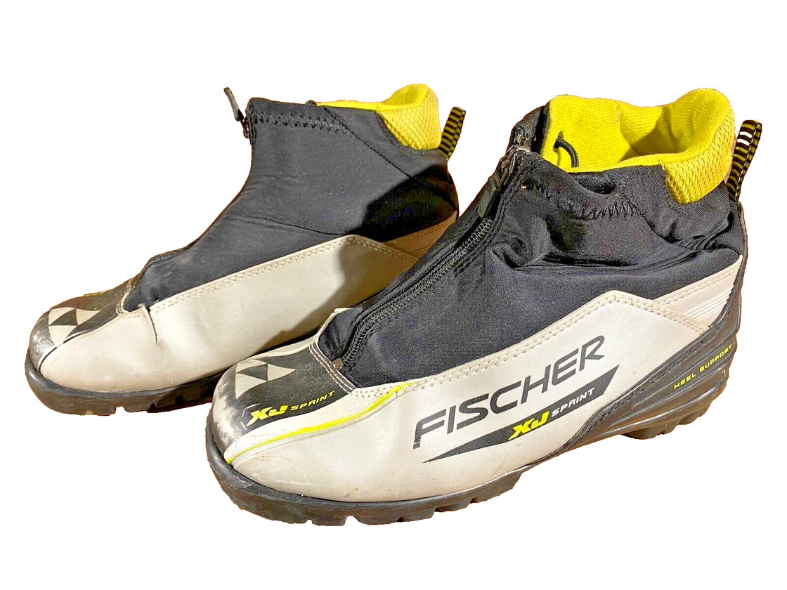 Fischer XJ Sprint Nordic Cross Country Ski Boots Size EU37 US5.5 for NNN