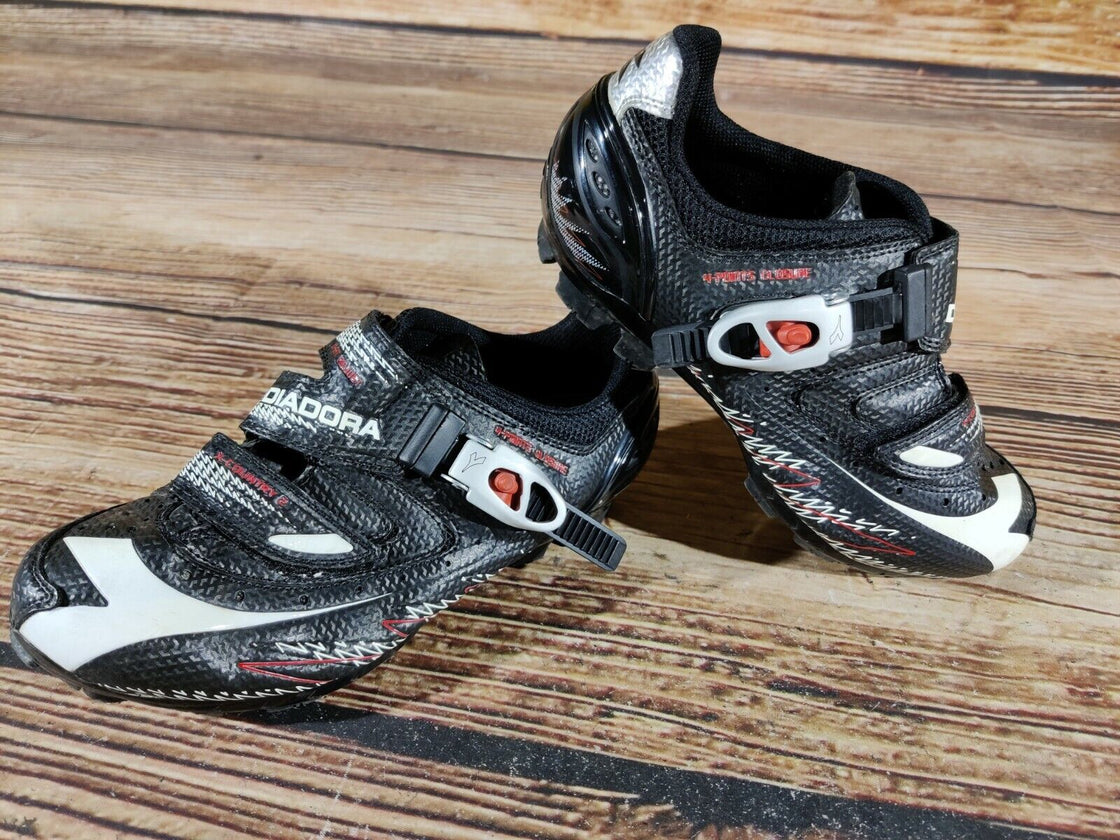 DIADORA X-Country 2 Cycling MTB Shoes Mountain Biking 2 Bolts Size EU39, US6.5