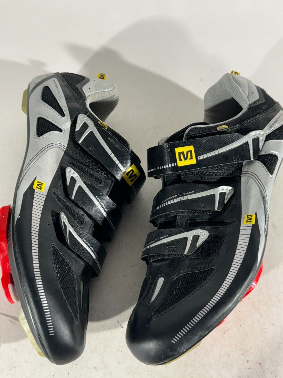 MAVIC Road Cycling Shoes Boots 3 Bolts EU44 US10 Mondo 280 cs485