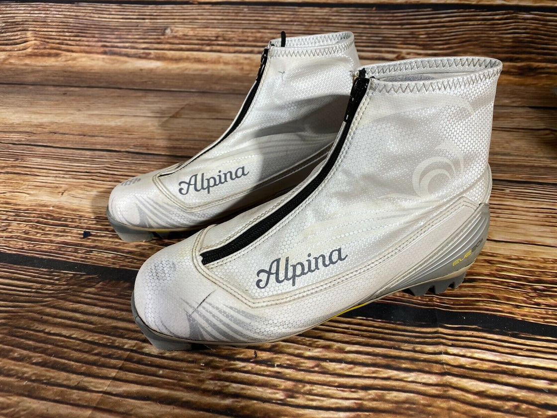 Alpina EVE20S Cross Country Ski Boots Classic Size EU40 US7.5 NNN Rottefella