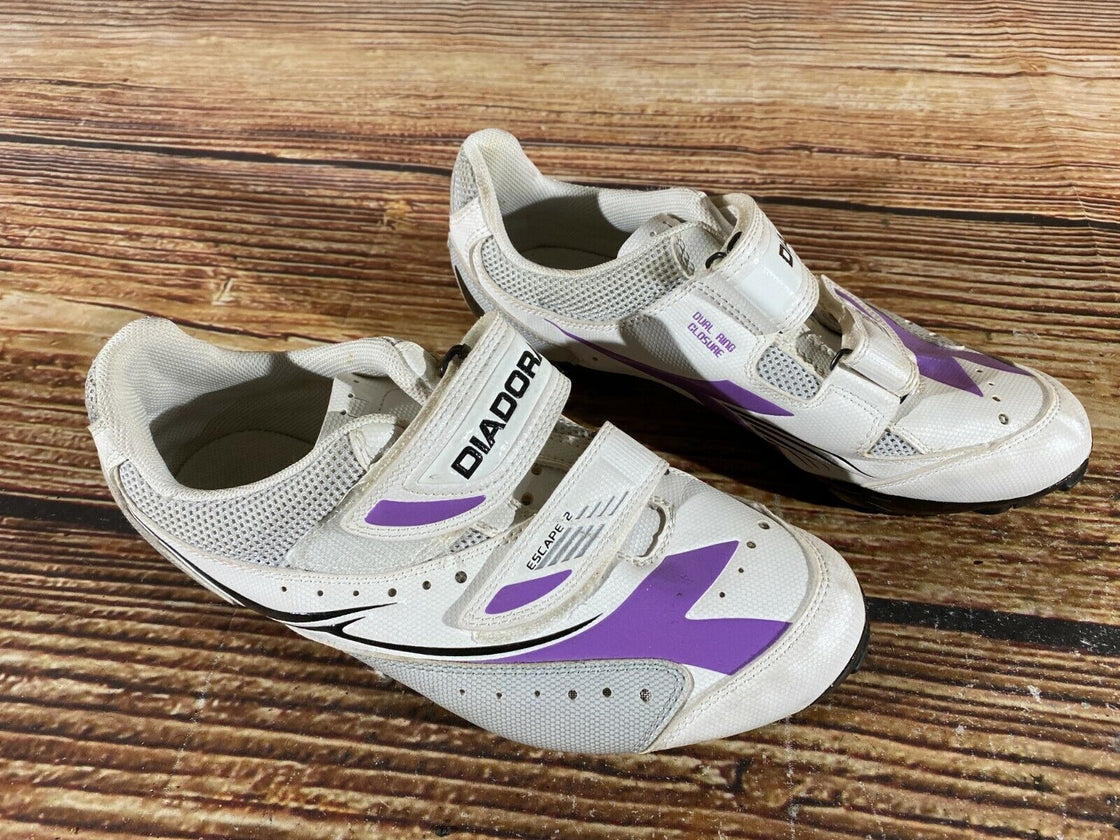 DIADORA Escape 2 Cycling MTB Shoes Mountain Bike Ladies EU40, US8.5 Mondo 240 D1