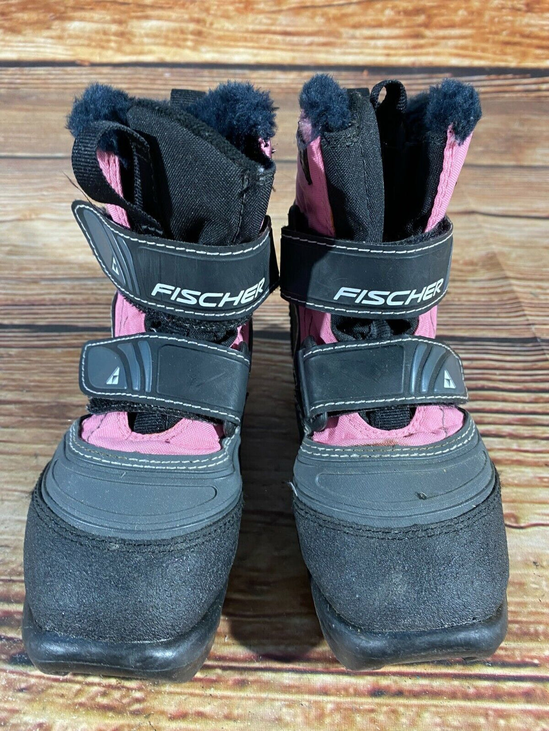 Fischer Snow Star Kids Nordic Cross Country Ski Boots Size EU29 US11 NNN F-197