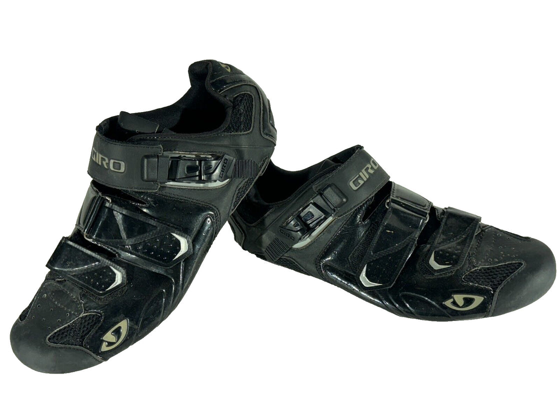 GIRO Trans HV Carbon Road Cycling Shoes Size 3 Bolts EU43.5 US10 Mondo 270 cs491