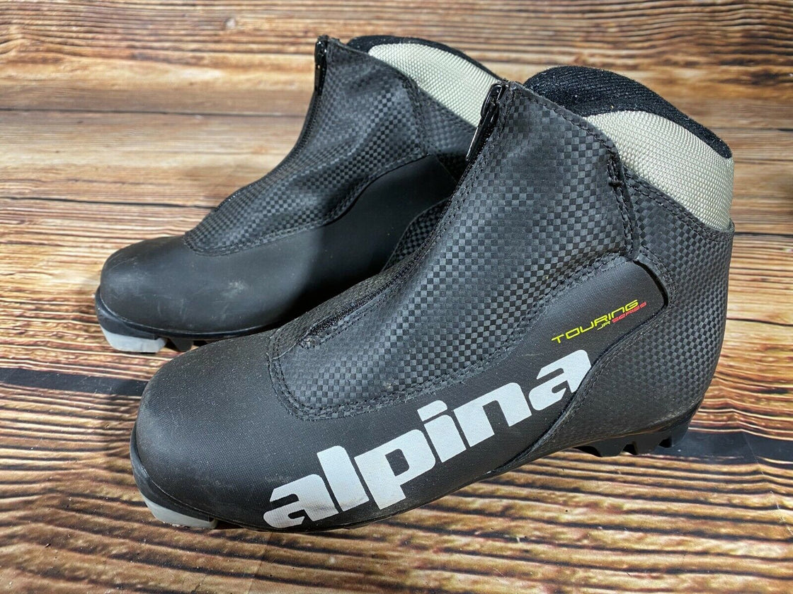 Alpina Touring JR Nordic Cross Country Ski Boots Size EU38 US6 NNN