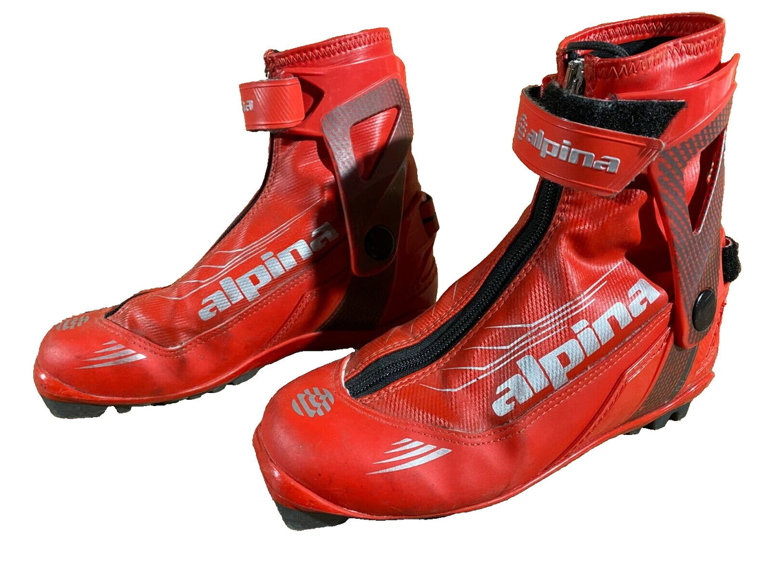 Alpina RJ Nordic Cross Country Ski Boots Size EU37 US5 for NNN