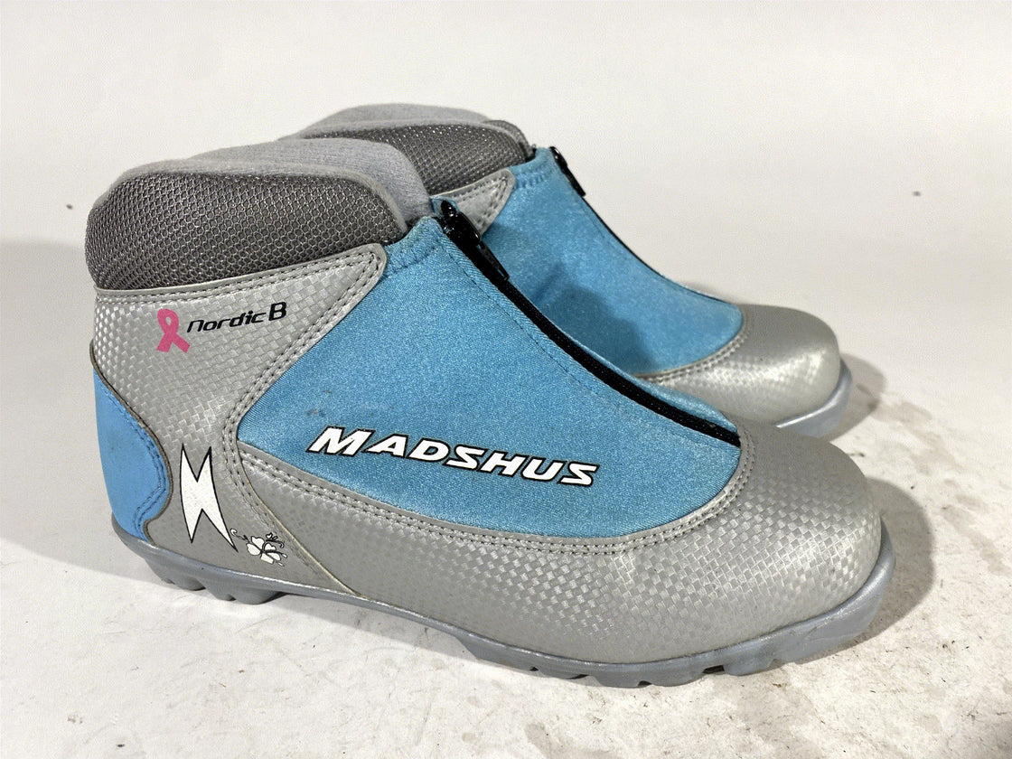 Madshus Nordic B Classic Cross Country Ski Boots Size EU40 US8 for NNN