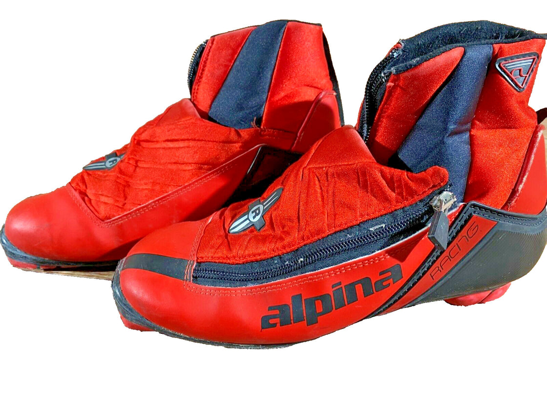 Alpina CL Racing Nordic Cross Country Ski Boots Size EU41 US8 for NNN