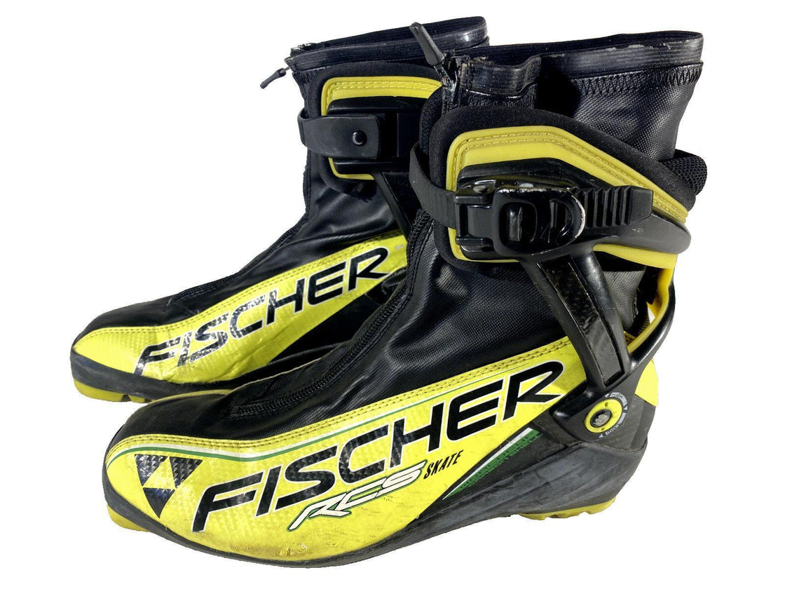 Fischer RCS Skate World Cup Nordic Cross Country Ski Boots Size EU41.5 US9 NNN