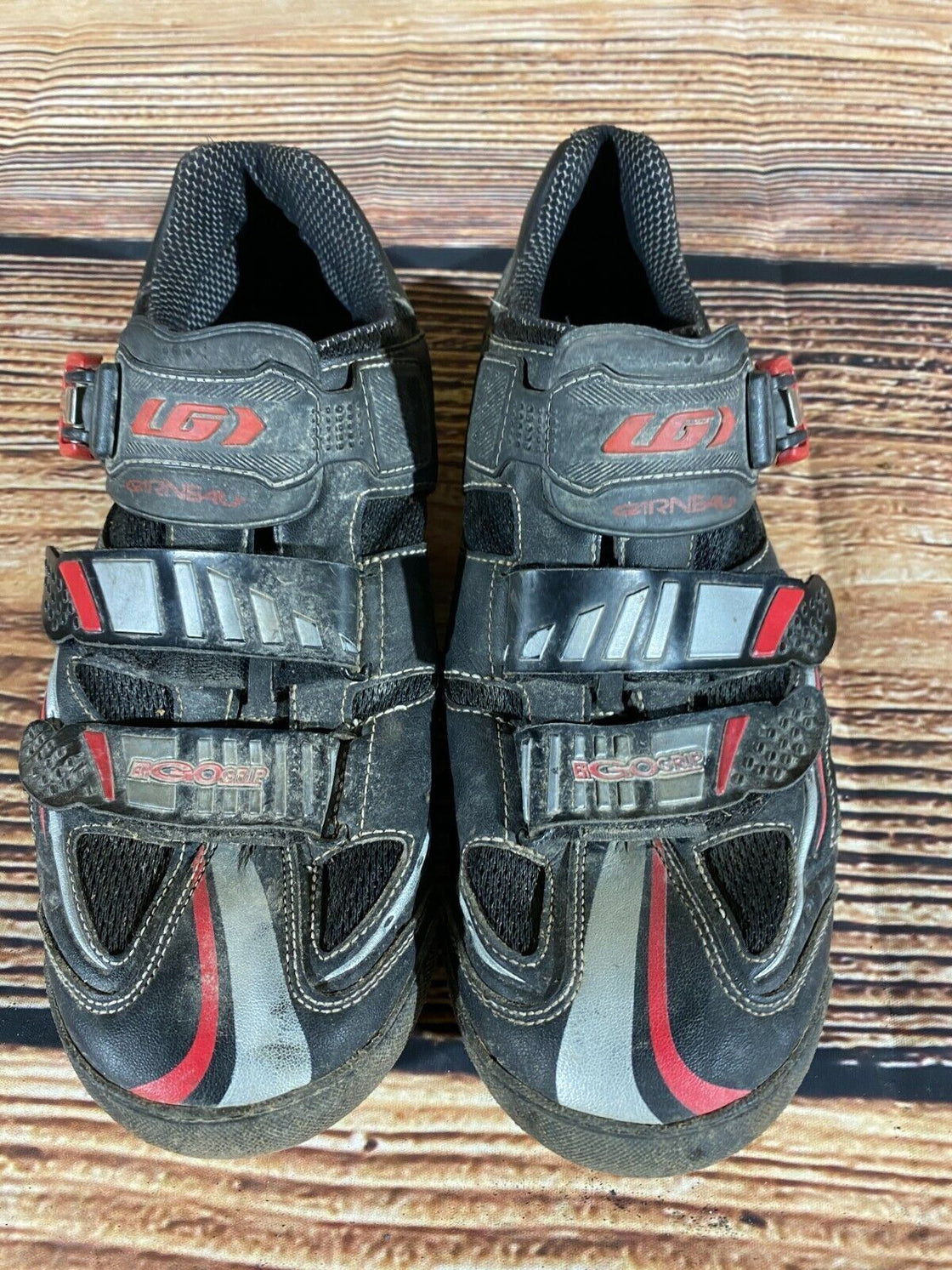 Louis Garneau Cycling MTB Shoes Mountain Bike Boots Size EU45, US12, Mondo 277