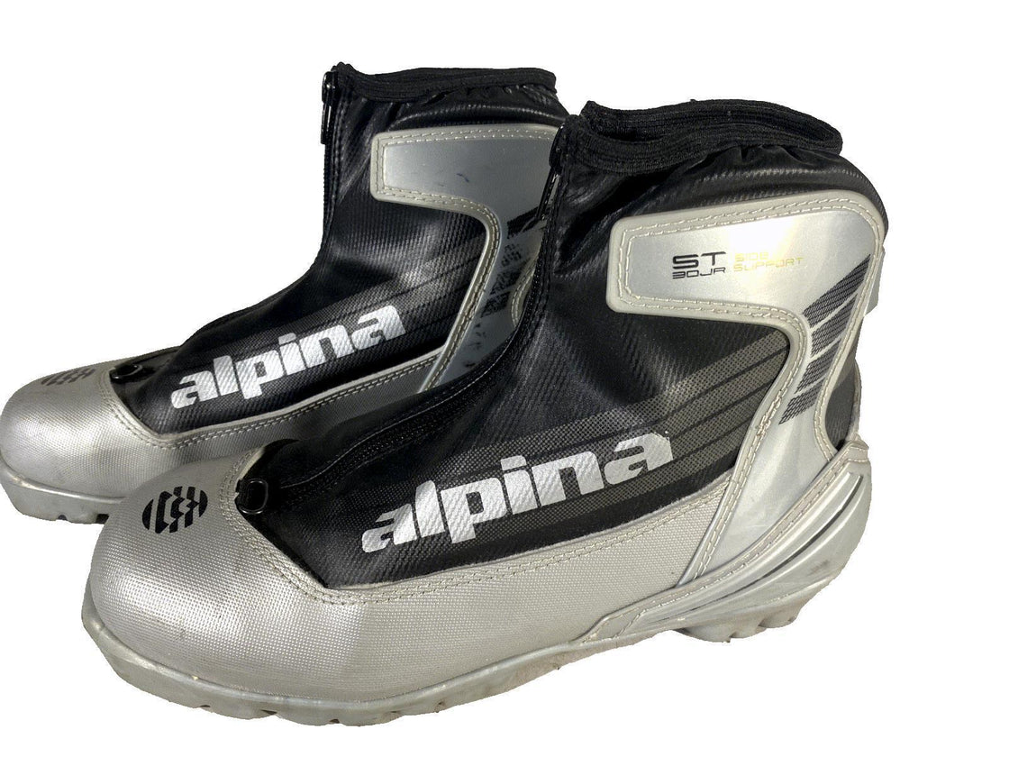 Alpina ST30jr Nordic Cross Country Ski Boots Size EU40 US7.5 for NNN 961