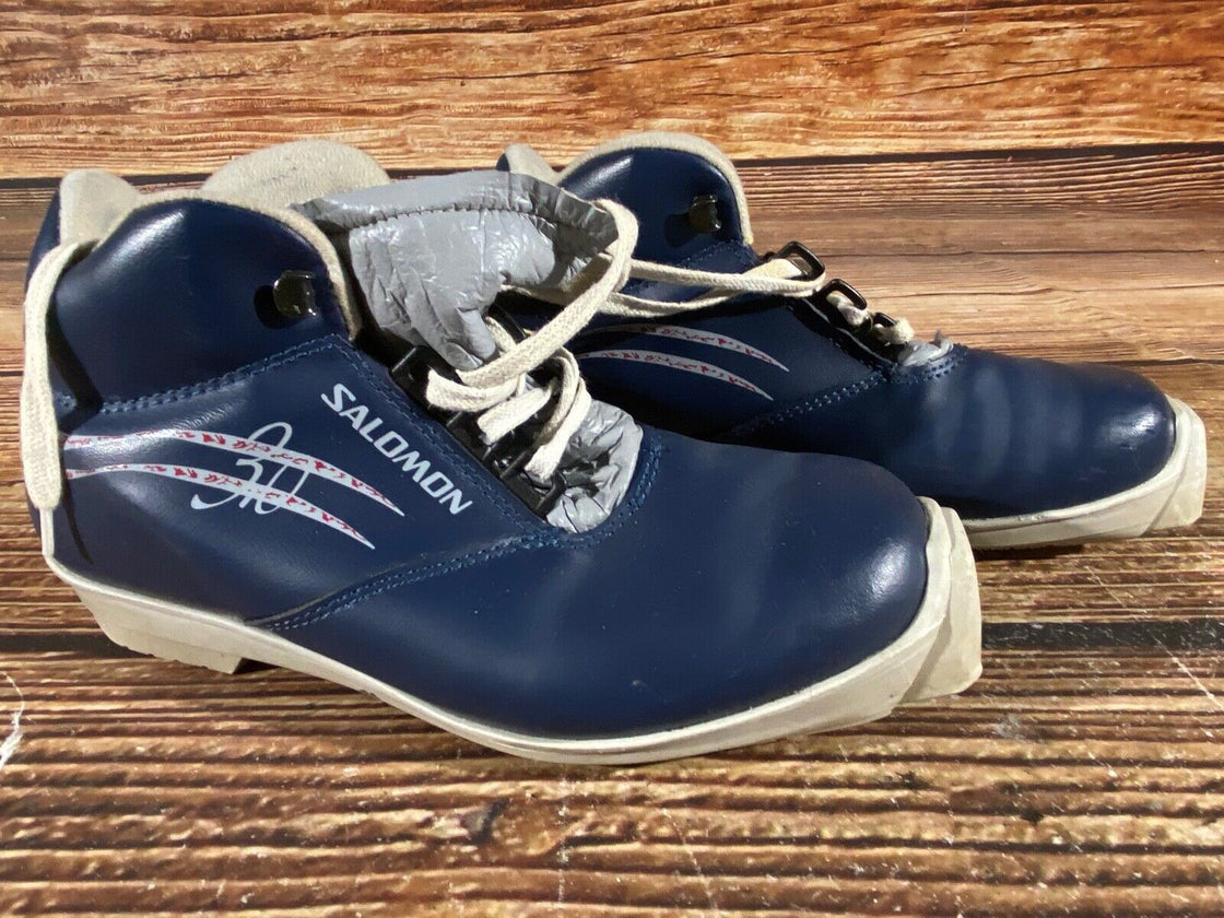 Salomon 3.0 Nordic Cross Country Ski Boots Size EU38 US6 for SNS Profil