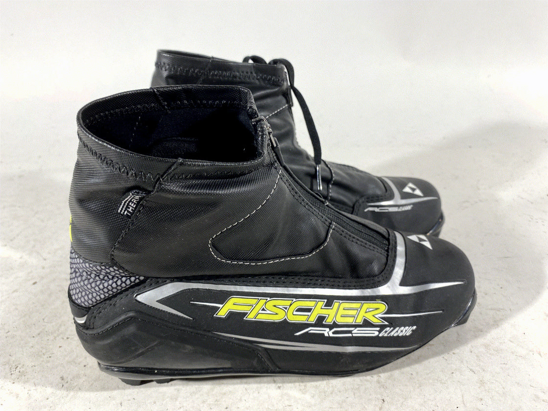 Fischer RCS Classic Nordic Cross Country Ski Boots Size EU40 US7.5 for NNN 557