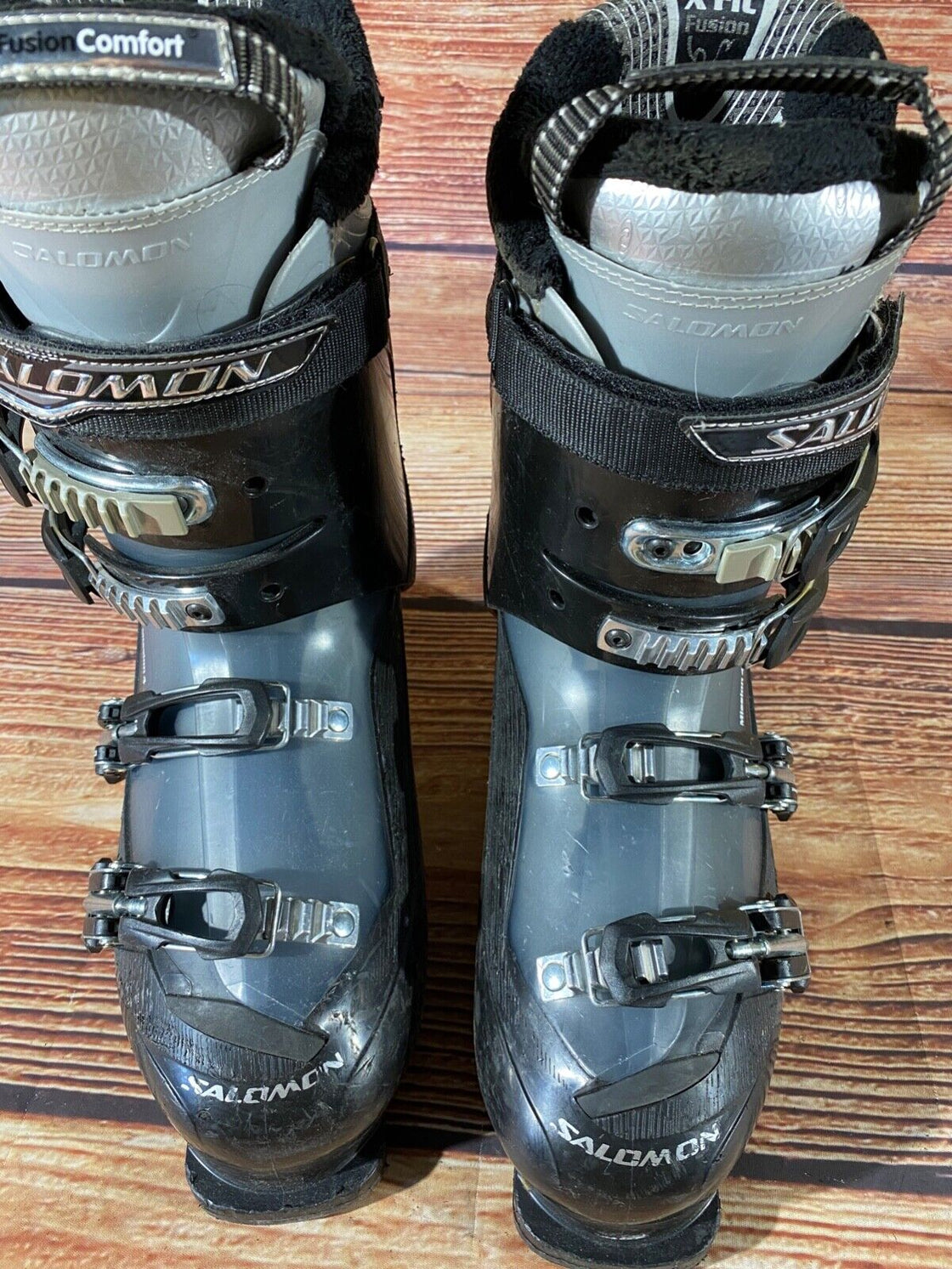 SALOMON Alpine Ski Boots Downhill Size Mondo 278 mm, Outer Sole 328 mm DH143