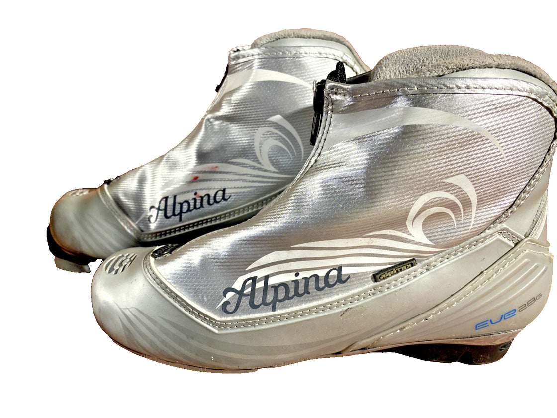 Alpina Eve28G Nordic Cross Country Ski Boots Size EU38 US6 for NNN