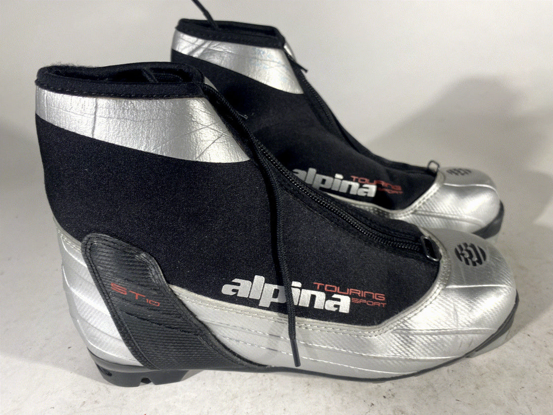 Alpina ST10jr Nordic Cross Country Ski Boots Size EU37 US5.5 for NNN