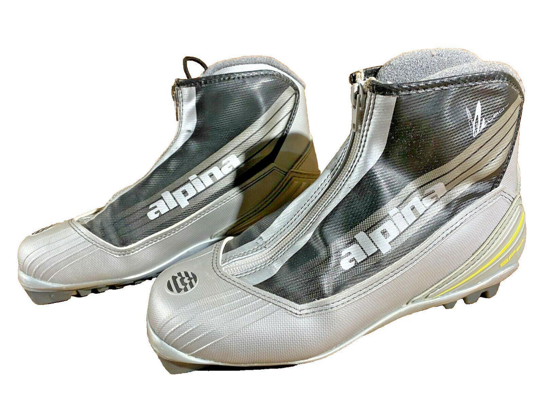 Alpina SP20L Nordic Cross Country Ski Boots Size EU39 US7 for NNN