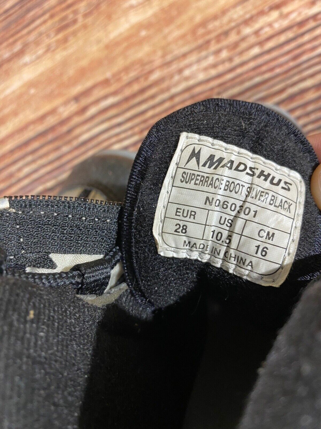Madshus Super Race Kids Nordic Cross Country Ski Boots Size EU28 US10.5 NNN M329
