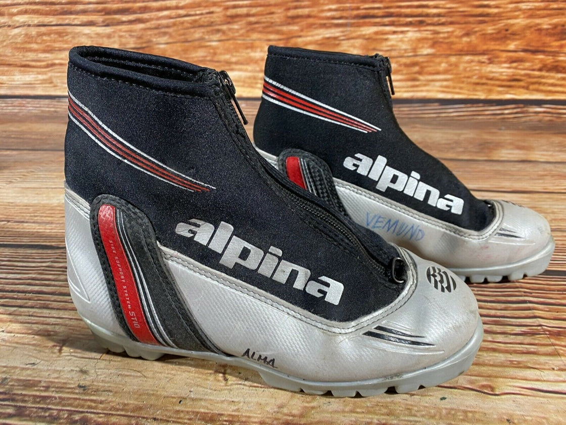 Alpina ST10 Nordic Cross Country Ski Boots Size EU36 US4.5 for NNN