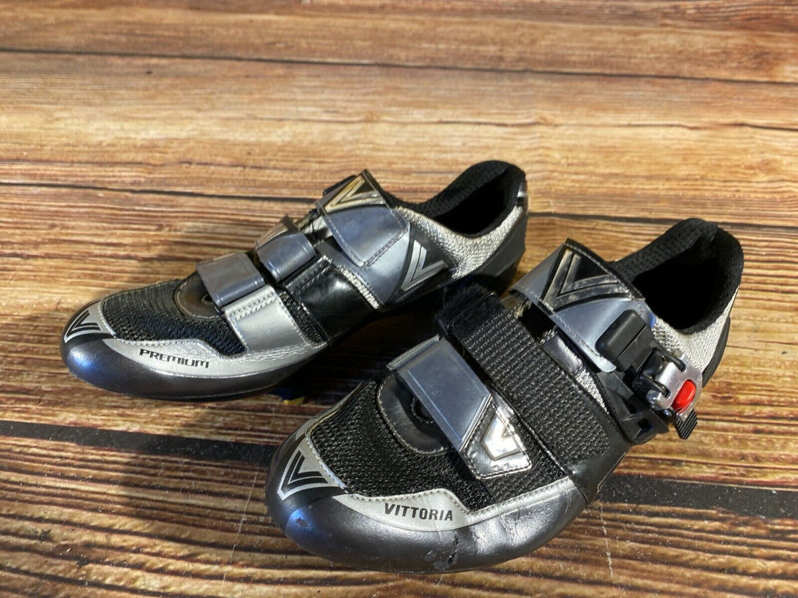 VITTORIA Carbon Road Cycling Shoes Biking Boots 3 Bolts Size EU42, US8