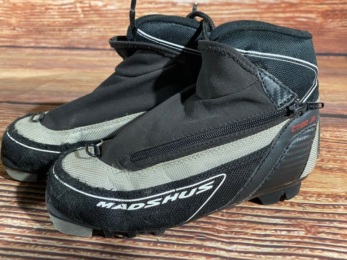 Madshus CT100jr Kids Nordic Cross Country Ski Boots Size EU32 US13.5 NNN M227