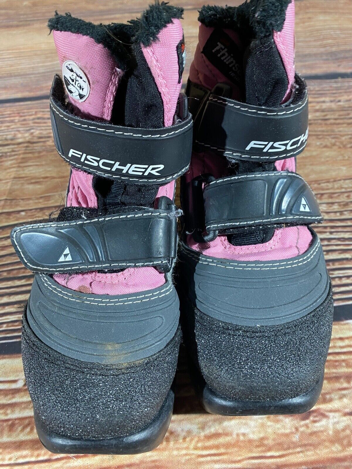 Fischer Snowstar Kids Cross Country Ski Boots Size EU28 US10.5 NNN F-552