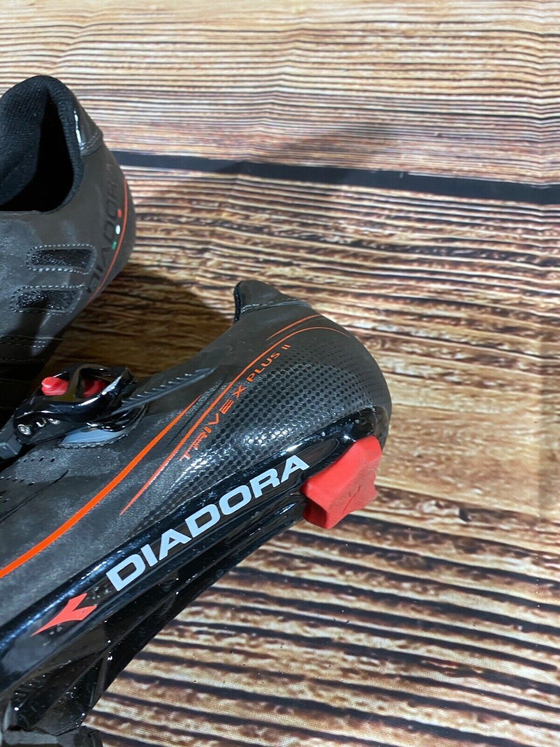 DIADORA Trivex Plus Road Cycling Shoes Biking Boots Size EU41 US8 Mondo 252