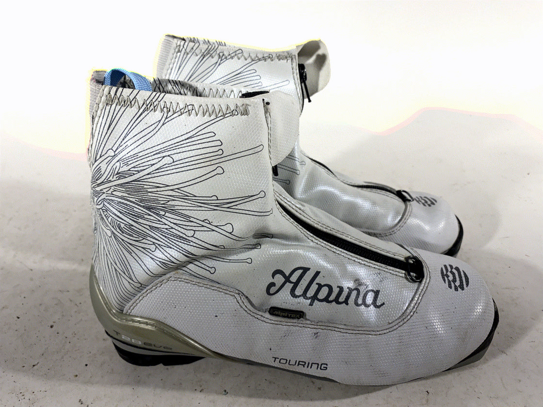 Alpina Eve28G Nordic Cross Country Ski Boots Size EU37 US5.5 for NNN 563