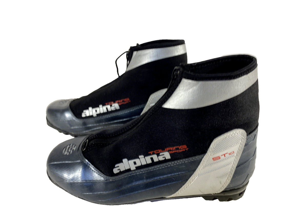 Alpina ST10 Classic Nordic Cross Country Ski Boots Size EU42 US9 NNN 294