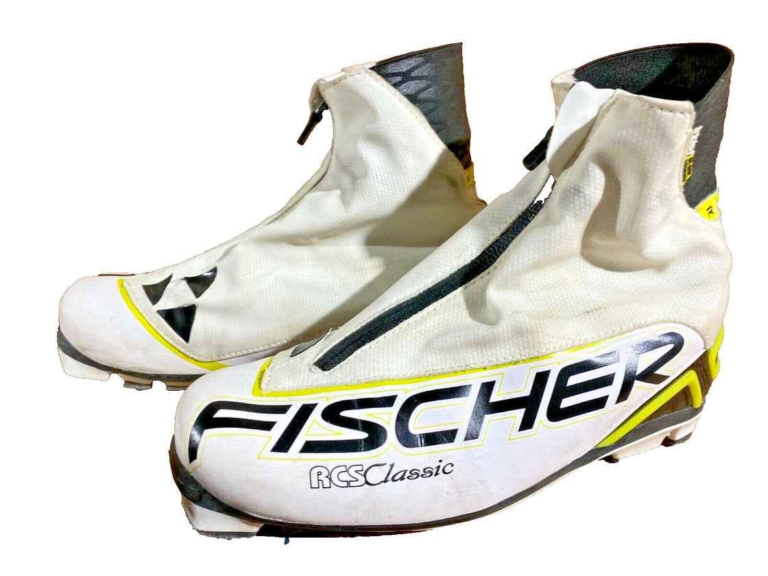 Fischer RCS Classic Nordic Cross Country Ski Boots Size EU36 US4.5 for NNN