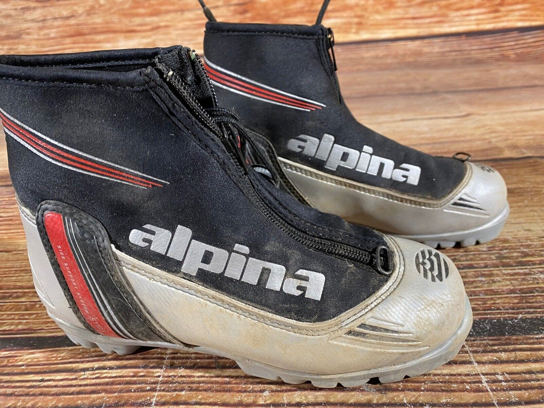 Alpina ST10 Nordic Cross Country Ski Boots Size EU36 US4.5 for NNN