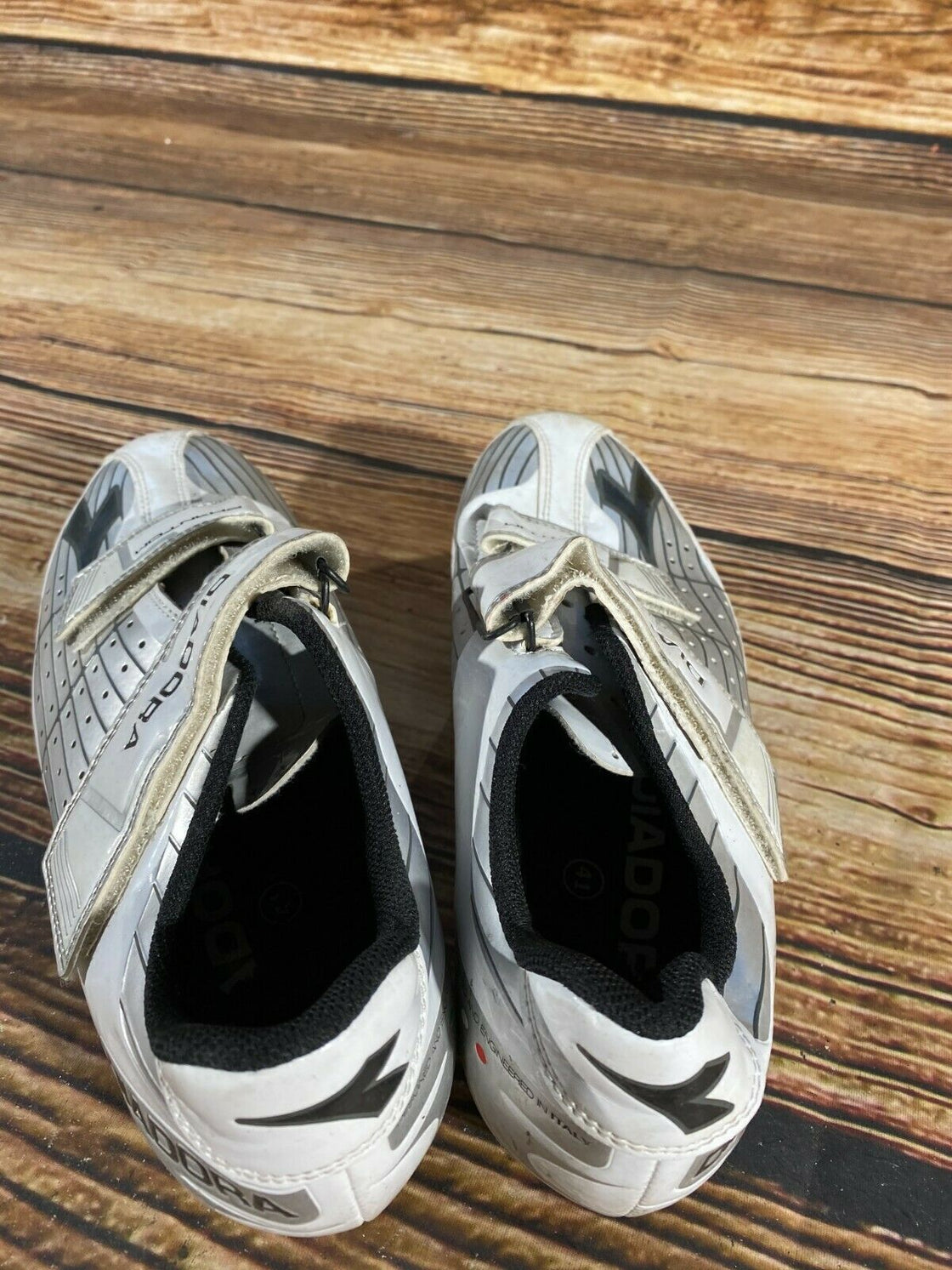 DIADORA Phantom Road Cycling Shoes Clipless Biking Boots Size EU41 US8 +Cleats