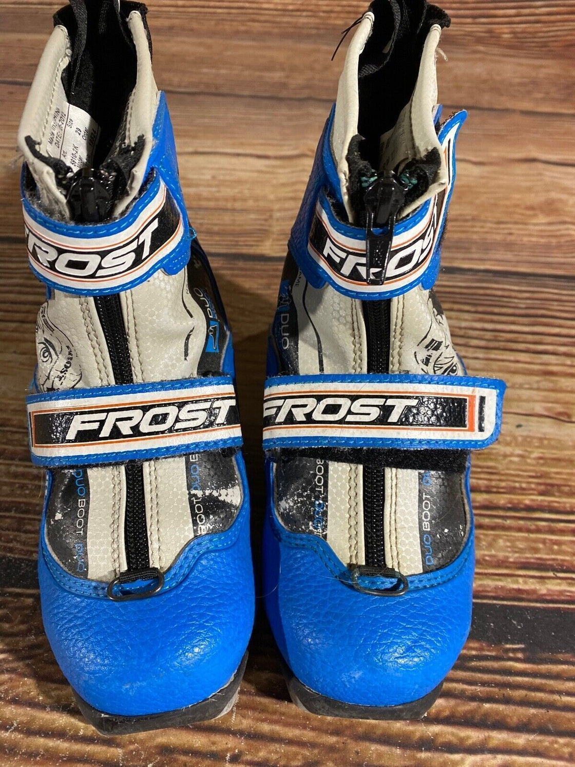 Alpina Frost Kids Nordic Cross Country Ski Boots Size EU29 US11 NNN A-1010