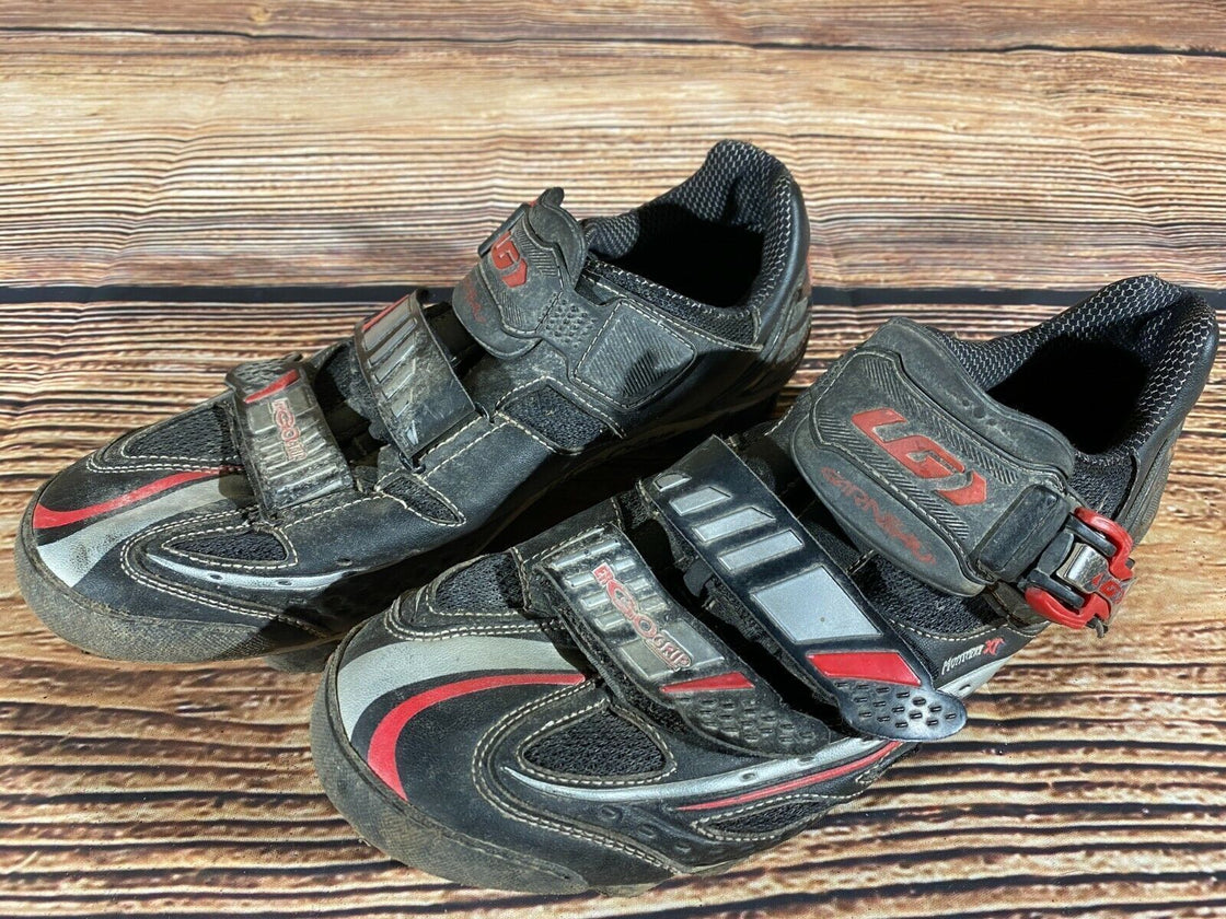 Louis Garneau Cycling MTB Shoes Mountain Bike Boots Size EU45, US12, Mondo 277