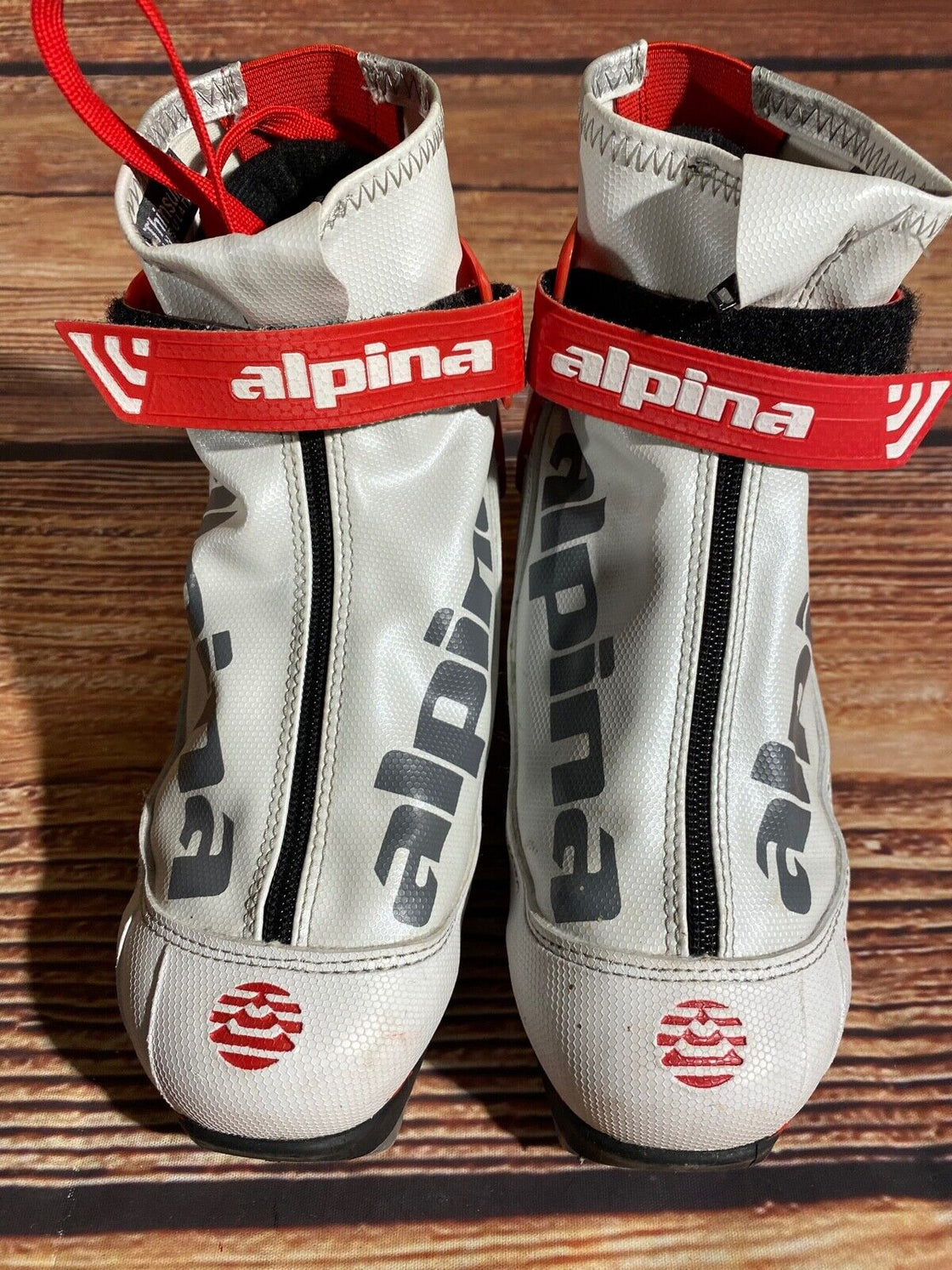 Alpina RCO Combi Kids Nordic Cross Country Ski Boots Size EU35 US3.5 NNN A-1312