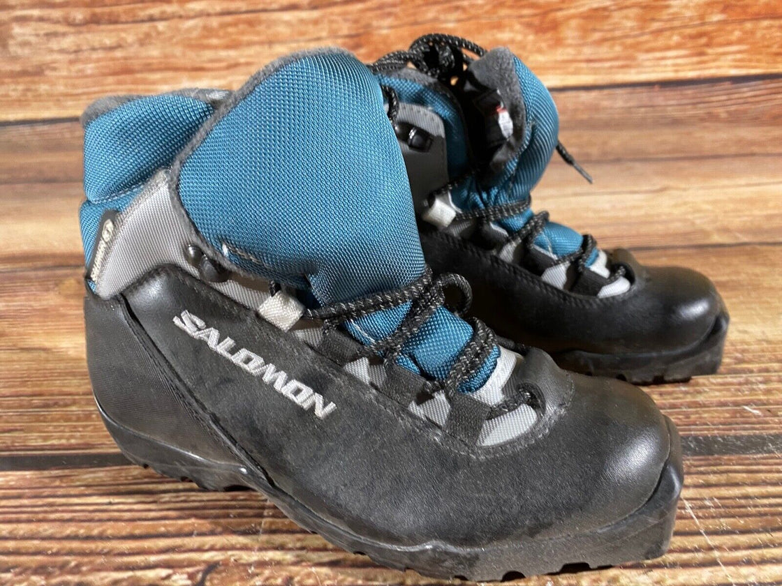 Salomon Nordic Cross Country Ski Boots Size EU37 US5.5 for SNS Profil