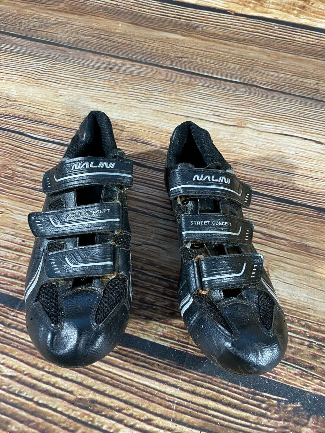 NALINI Road Cycling Shoes Clipless Biking Boots Size EU 43 with Cleats