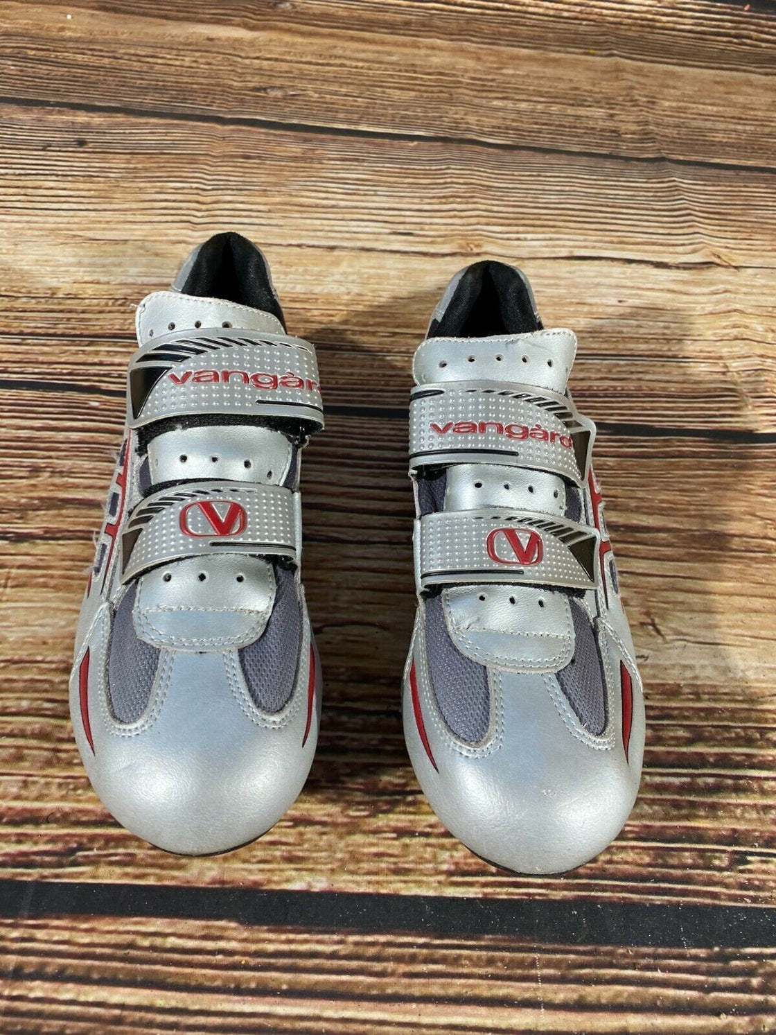 VANGARD Road Cycling Shoes Clipless Biking Boots Size EU 38 with Cleats