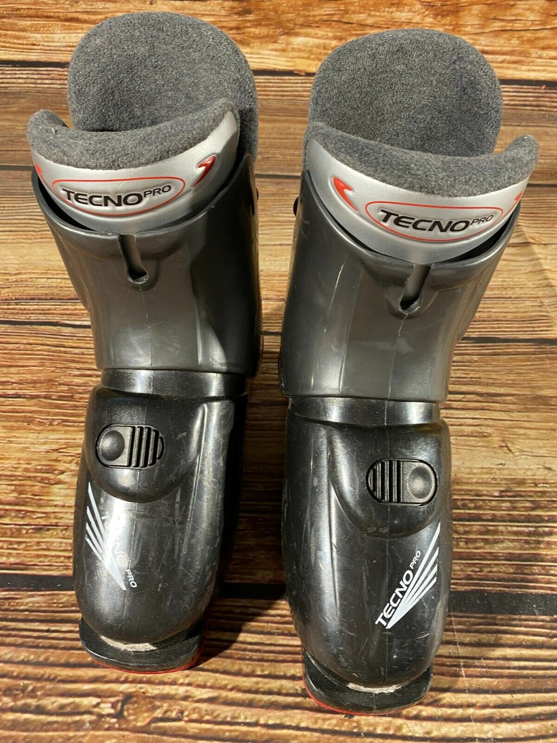 Tecno Alpine Ski Boots Kids Size Mondo 230 mm, Outer Sole 273 mm DH57