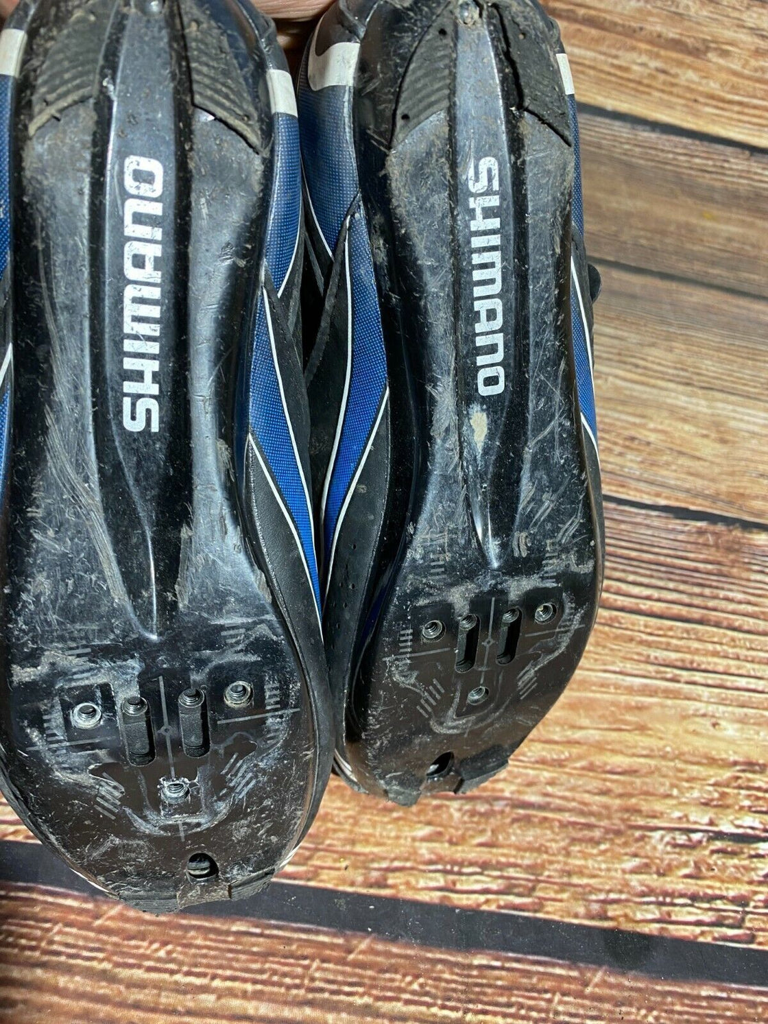 SHIMANO R087 Road Cycling Shoes Road Bike Boots 3 Bolts Size EU42